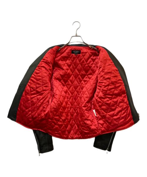 HORN WORKS（ホーンワークス）HORN WORKS (ホーンワークス) ライダースジャケット ブラック サイズ:Mの古着・服飾アイテム