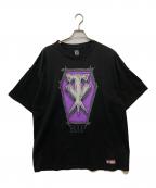 wweダブリュダブリュイー）の古着「UNDER TAKER プリントTシャツ」｜ブラック
