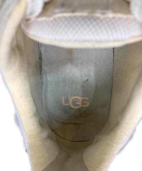 UGG（アグ）UGG (アグ) ローカットスニーカー ホワイト サイズ:24.5の古着・服飾アイテム