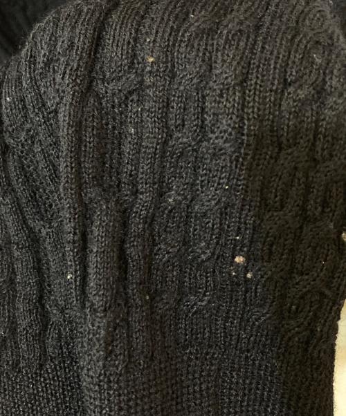 PRADA（プラダ）PRADA (プラダ) 10 corso como (ディエチ コルソコモ) タートルネックウールケーブルニット ネイビー サイズ:50の古着・服飾アイテム