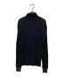 PRADA（プラダ）の古着「タートルネックウールケーブルニット」｜ネイビー