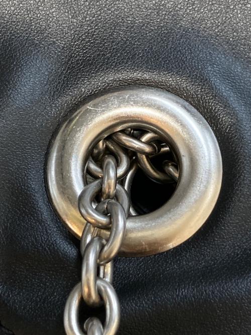 MARNI（マルニ）MARNI (マルニ) レザー×ウール切替 2トーントートバッグ　SHMP0056U0 ブラックの古着・服飾アイテム