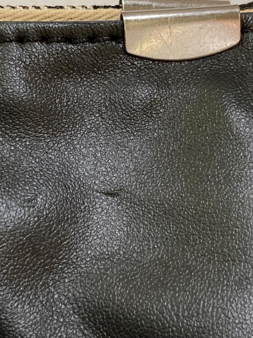 MARNI（マルニ）MARNI (マルニ) レザー×ウール切替 2トーントートバッグ　SHMP0056U0 ブラックの古着・服飾アイテム