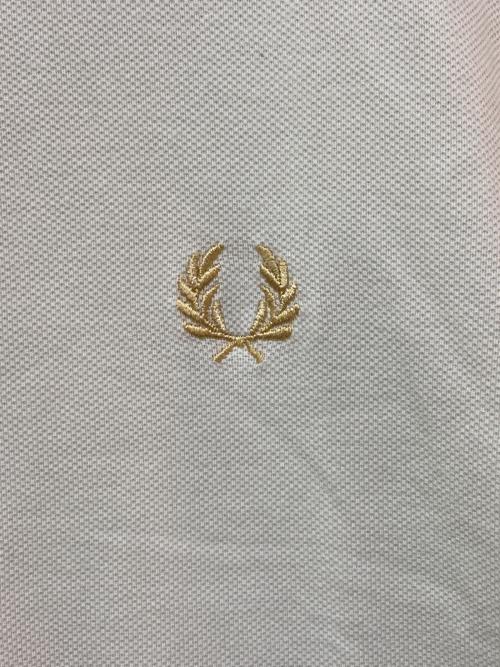 FRED PERRY（フレッドペリー）FRED PERRY (フレッドペリー) 鹿の子ポロシャツ ベージュ サイズ:42の古着・服飾アイテム