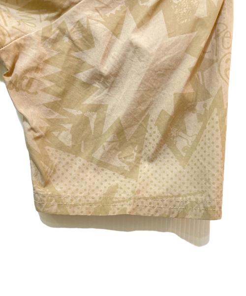 stussy（ステューシー）stussy (ステューシー) コミックプリントシャツ ベージュ サイズ:Mの古着・服飾アイテム