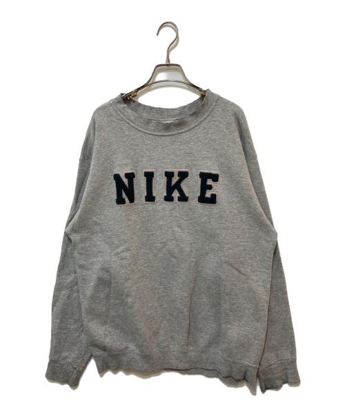 NIKE（ナイキ）NIKE (ナイキ) パイルロゴスウェット グレー サイズ:Mの古着・服飾アイテム