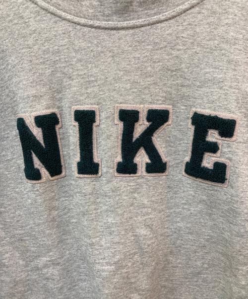 NIKE（ナイキ）NIKE (ナイキ) パイルロゴスウェット グレー サイズ:Mの古着・服飾アイテム