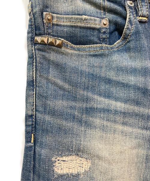 Hysteric Glamour（ヒステリックグラマー）Hysteric Glamour (ヒステリックグラマー) KPR加工ISKOデニム　0261AP14 インディゴ サイズ:29の古着・服飾アイテム
