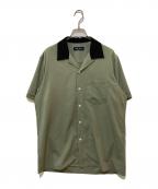 FRED PERRYフレッドペリー）の古着「リビアカラー シャツ　F4549」｜グリーン