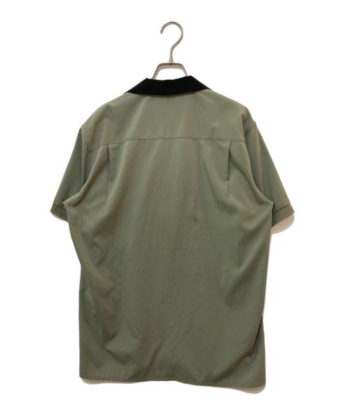 FRED PERRY（フレッドペリー）FRED PERRY (フレッドペリー) リビアカラー シャツ　F4549 グリーン サイズ:Sの古着・服飾アイテム