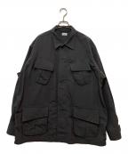 RHC Ron Hermanアールエイチシー ロンハーマン）の古着「ジャングル ファティーグジャケット　4120400046」｜ブラック