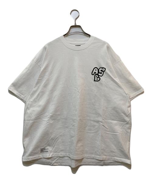 FreshService（フレッシュサービス）FreshService (フレッシュサービス) AS×FS CORPORATE S/S TEE ホワイト サイズ:Lの古着・服飾アイテム