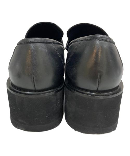 endevice（エンデヴァイス）endevice (エンデヴァイス) 厚底ローファー ブラック サイズ:44の古着・服飾アイテム