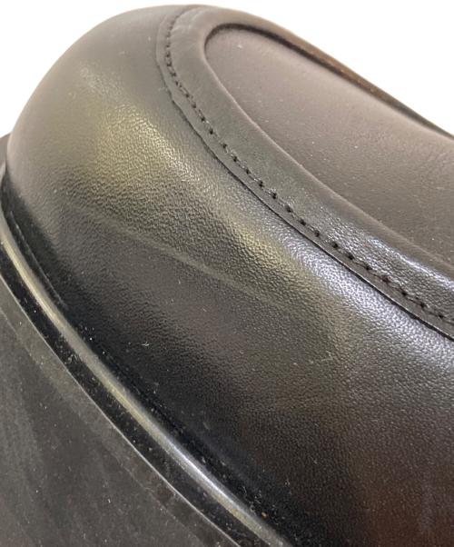 endevice（エンデヴァイス）endevice (エンデヴァイス) 厚底ローファー ブラック サイズ:44の古着・服飾アイテム