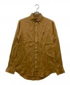 POLO RALPH LAURENポロ・ラルフローレン）の古着「リネンシャツ」｜ブラウン