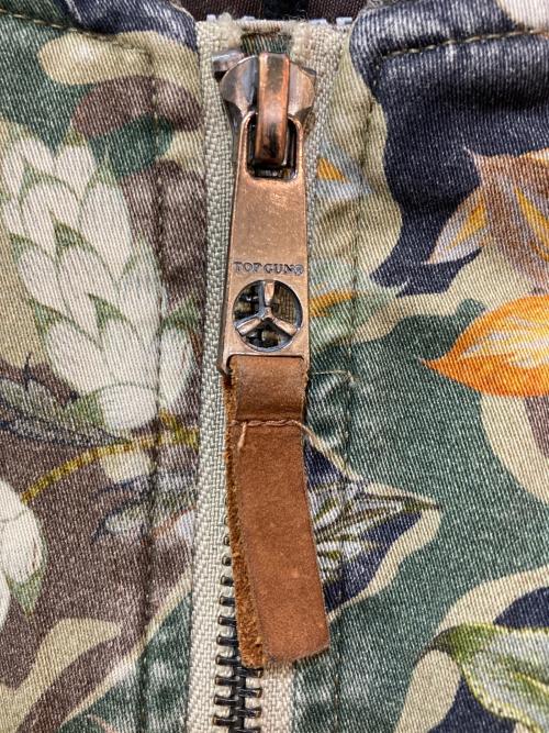 TOP GUN（トップガン）TOP GUN (トップガン) CAMOUFLAGE BOMBER　52063 カーキ サイズ:Sの古着・服飾アイテム