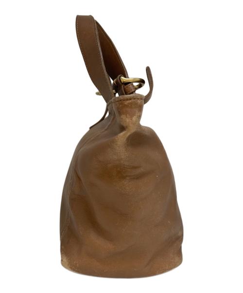 COACH（コーチ）COACH (コーチ) レザーハンドバッグ ブラウンの古着・服飾アイテム