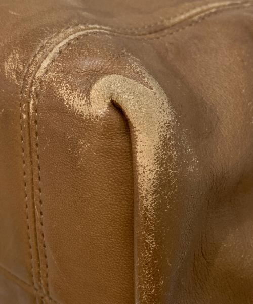 COACH（コーチ）COACH (コーチ) レザーハンドバッグ ブラウンの古着・服飾アイテム