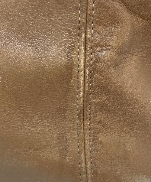 COACH（コーチ）COACH (コーチ) レザーハンドバッグ ブラウンの古着・服飾アイテム