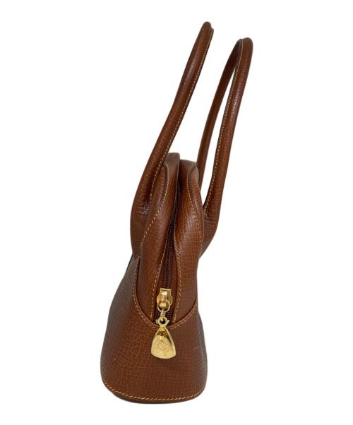LOEWE（ロエベ）LOEWE (ロエベ) レザーハンドバッグ ブラウンの古着・服飾アイテム