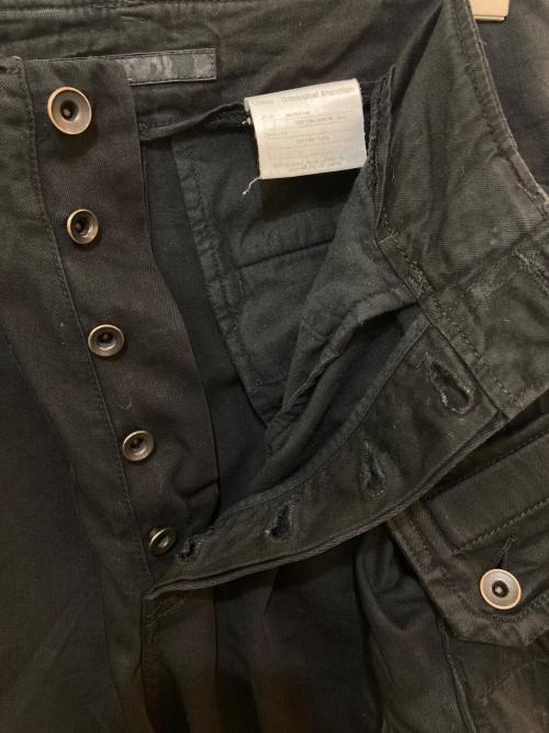 JULIUS（ユリウス）JULIUS (ユリウス) 11AW Gasmask Cropped CargoPants ブラック サイズ:1の古着・服飾アイテム
