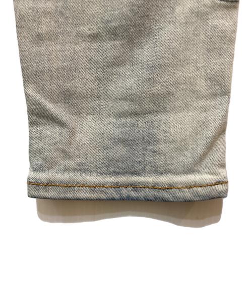 mnml（ミニマル）mnml (ミニマル) ボーン刺繍デニムパンツ インディゴ サイズ:30の古着・服飾アイテム