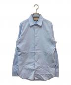 GUCCIグッチ）の古着「COTTON POPLIN SHIRT」｜ブルー