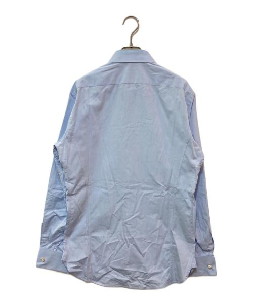 GUCCI（グッチ）GUCCI (グッチ) COTTON POPLIN SHIRT ブルー サイズ:40/15の古着・服飾アイテム