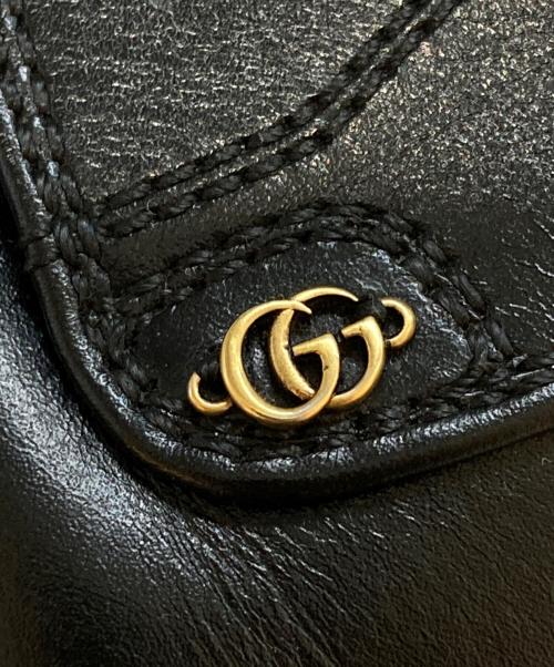 GUCCI（グッチ）GUCCI (グッチ) レースアップシューズ ブラック サイズ:8の古着・服飾アイテム