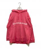 MM6 Maison Margielaエムエムシックスメゾンマルジェラ）の古着「レイヤードパーカー」｜ピンク