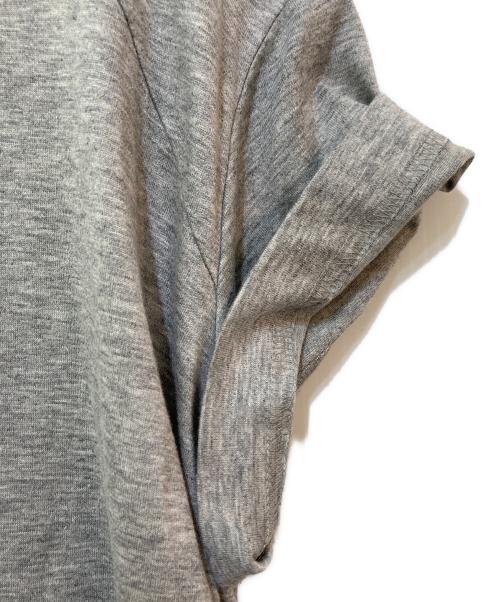 sacai（サカイ）sacai (サカイ) レースアップカットソーワンピース グレー サイズ:1の古着・服飾アイテム