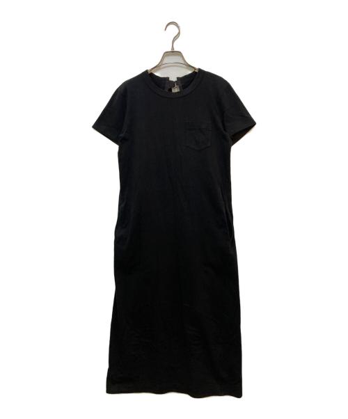sacai（サカイ）sacai (サカイ) バッグベルトショートスリーブワンピース ブラック サイズ:1の古着・服飾アイテム