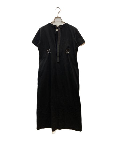 sacai（サカイ）sacai (サカイ) バッグベルトショートスリーブワンピース ブラック サイズ:1の古着・服飾アイテム