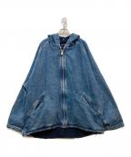 NAUTICAノーティカ）の古着「デニムフーデッドジャケット」｜インディゴ
