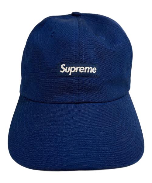 SUPREME（シュプリーム）SUPREME (シュプリーム) Cordura Small Box Logo Cap ネイビーの古着・服飾アイテム