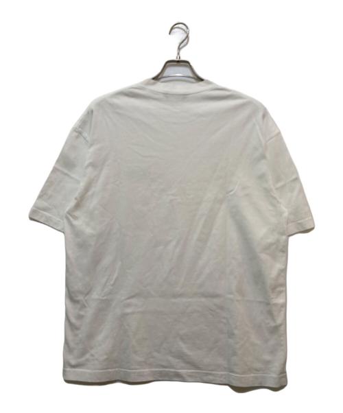 BALENCIAGA（バレンシアガ）BALENCIAGA (バレンシアガ) BB Logo Print Tee ホワイト サイズ:Mの古着・服飾アイテム