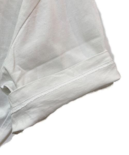 BALENCIAGA（バレンシアガ）BALENCIAGA (バレンシアガ) BB Logo Print Tee ホワイト サイズ:Mの古着・服飾アイテム