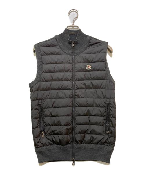 MONCLER（モンクレール）MONCLER (モンクレール) ダウンベスト　B20919413200 グレー サイズ:Sの古着・服飾アイテム