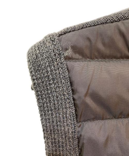 MONCLER（モンクレール）MONCLER (モンクレール) ダウンベスト　B20919413200 グレー サイズ:Sの古着・服飾アイテム