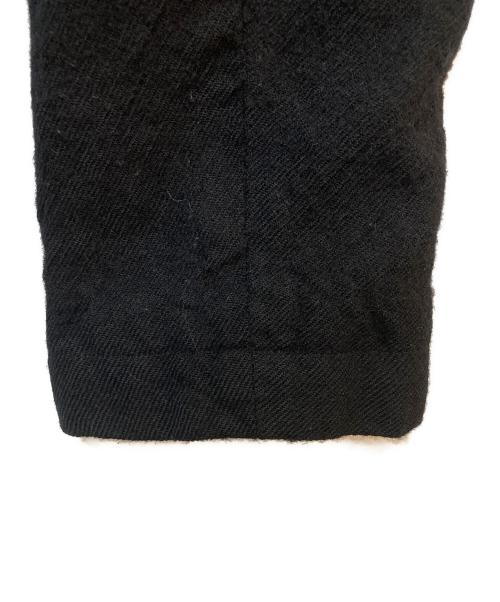 ROBE DE CHAMBRE COMME DES GARCONS（ローブドシャンブル コムデギャルソン）ROBE DE CHAMBRE COMME DES GARCONS (ローブドシャンブル コムデギャルソン) ウールフリルデザインジャケット ブラック サイズ:サイズ表記なしの古着・服飾アイテム
