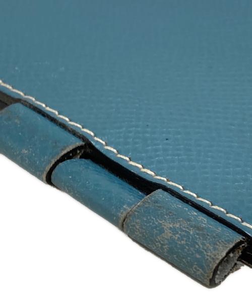 HERMES（エルメス）HERMES (エルメス) 手帳カバー ブルーの古着・服飾アイテム