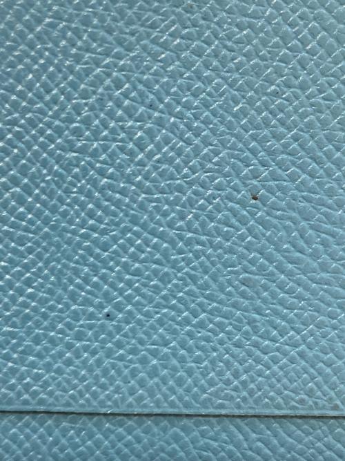 HERMES（エルメス）HERMES (エルメス) 手帳カバー ブルーの古着・服飾アイテム