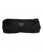 PRADAプラダ）の古着「ウエストバッグ」｜ブラック