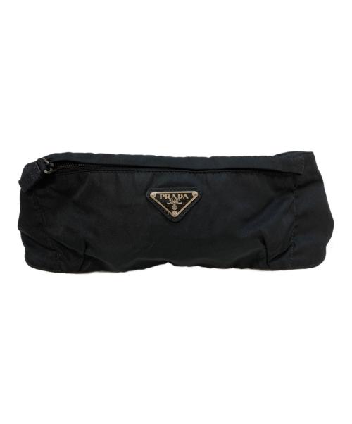 PRADA（プラダ）PRADA (プラダ) ウエストバッグ ブラックの古着・服飾アイテム