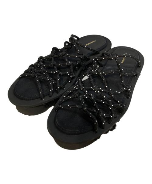 HENDER SCHEME（エンダースキーマ）HENDER SCHEME (エンダースキーマ) rope sandal ブラック サイズ:サイズ表記なしの古着・服飾アイテム