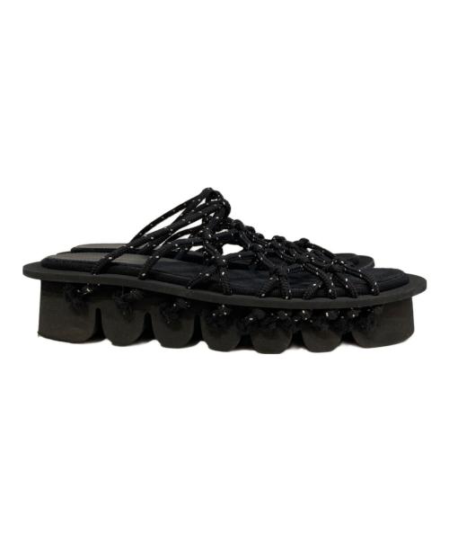 HENDER SCHEME（エンダースキーマ）HENDER SCHEME (エンダースキーマ) rope sandal ブラック サイズ:サイズ表記なしの古着・服飾アイテム