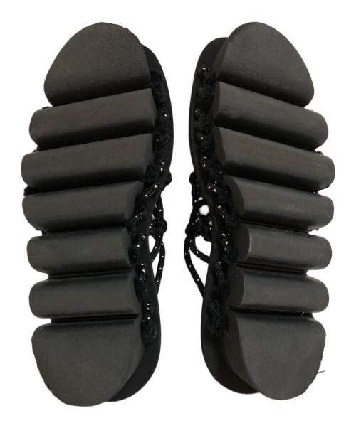 HENDER SCHEME（エンダースキーマ）HENDER SCHEME (エンダースキーマ) rope sandal ブラック サイズ:サイズ表記なしの古着・服飾アイテム