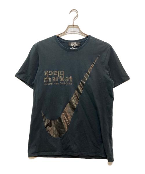 COMME des GARCONS（コムデギャルソン）COMME des GARCONS (コムデギャルソン) NIKE (ナイキ) プリントTシャツ ブラック サイズ:XLの古着・服飾アイテム