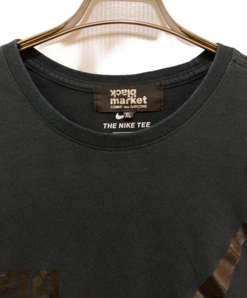 COMME des GARCONS（コムデギャルソン）COMME des GARCONS (コムデギャルソン) NIKE (ナイキ) プリントTシャツ ブラック サイズ:XLの古着・服飾アイテム