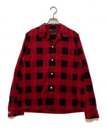 NUMBER (N)INE（ナンバーナイン）の古着「バッファローチェックシャツ」｜レッド